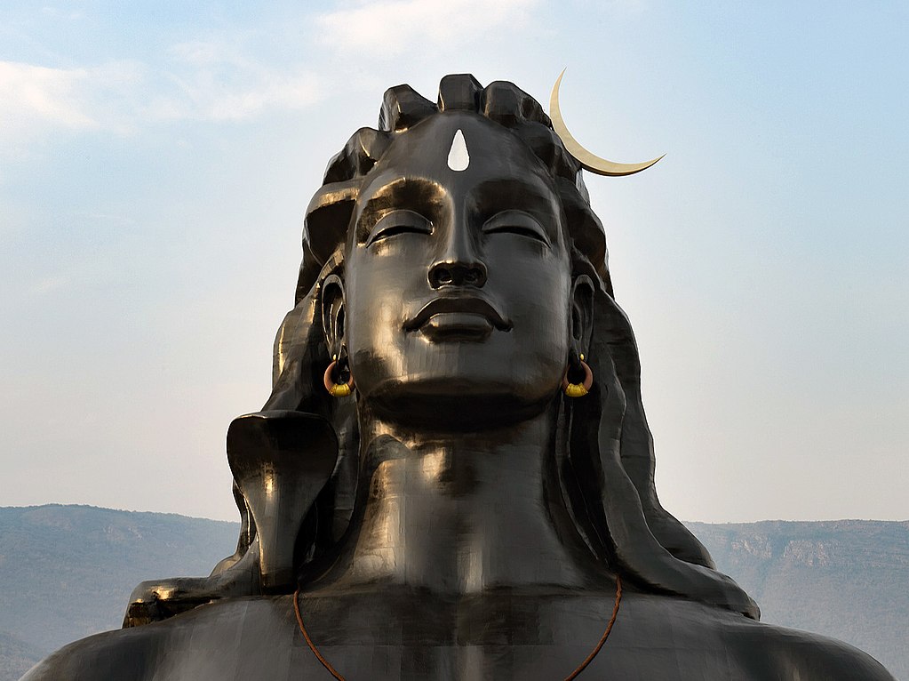 Adiyogi (first yogi) statue at the Isha Yoga Centre, Coimbatore